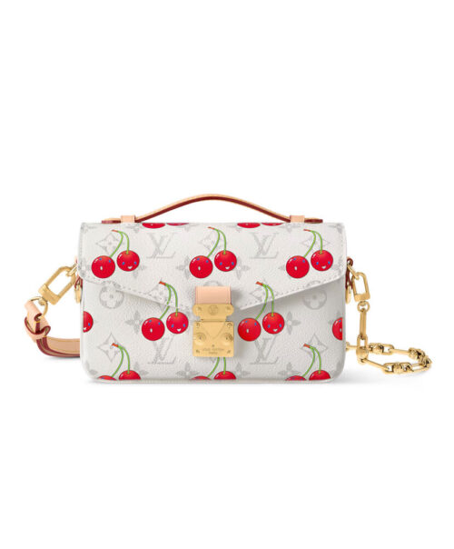 Louis Vuitton Lv X Tm Pochette Metis East West Autres Toiles Monogram M14231 White